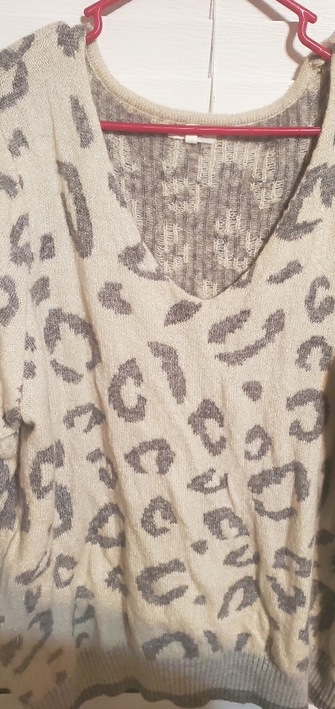 Leopard sweater